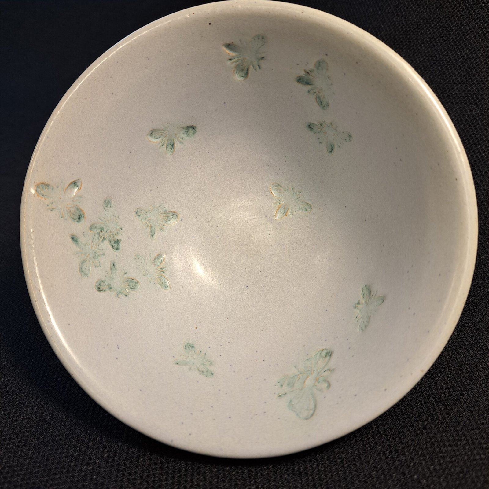 Rice Bowl in Pearl - top view